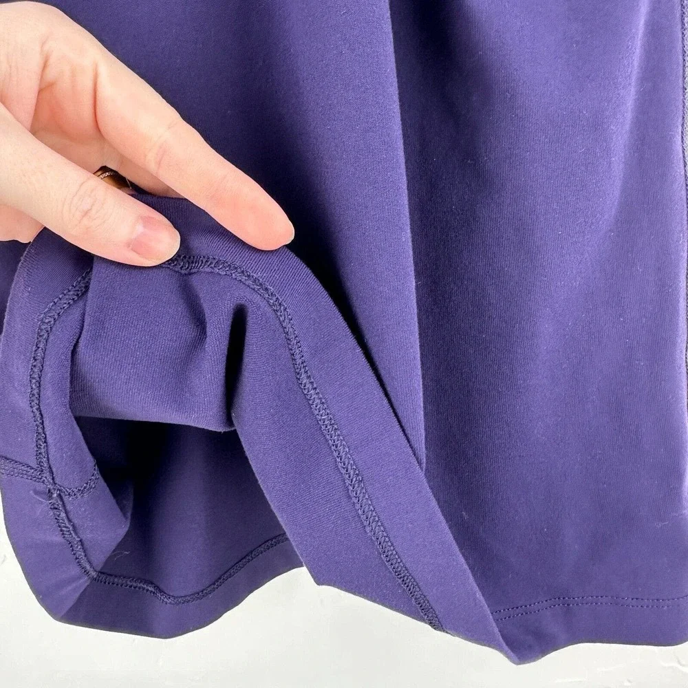Lululemon Tank Top Womens Purple Racerback Scoop Neck Athleisure Sports Pullover